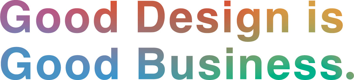 Good Design is Good Business